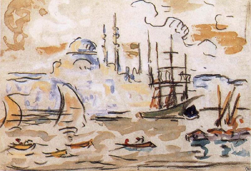 Paul Signac Abstract china oil painting image